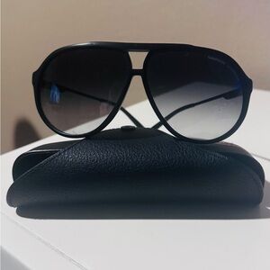 Carrera Black Aviator Sunglasses